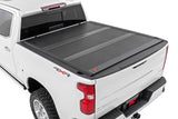 Hard Low Profile Bed Cover | 5'9" Bed | Rail Caps | Chevrolet Silverado/GMC Sierra 1500 | 2014-2018 | Rough Country | 47119551B
