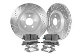 2009-2018 Dodge Ram 1500 - STILLEN Cross Drilled & Slotted 1-Pc Rotors [Front] (Set of 2) - RAM81000