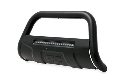 Black Led Bull Bar | Chevy/GMC 1500 & SUV | 2007-2020 | Rough Country | B-C4071