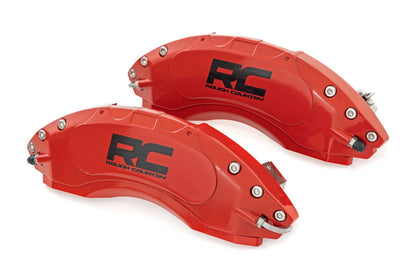 Caliper Cover | Red | Chevrolet Silverado/GMC Sierra 1500 | 2019-2021 | Rough Country | 71106A