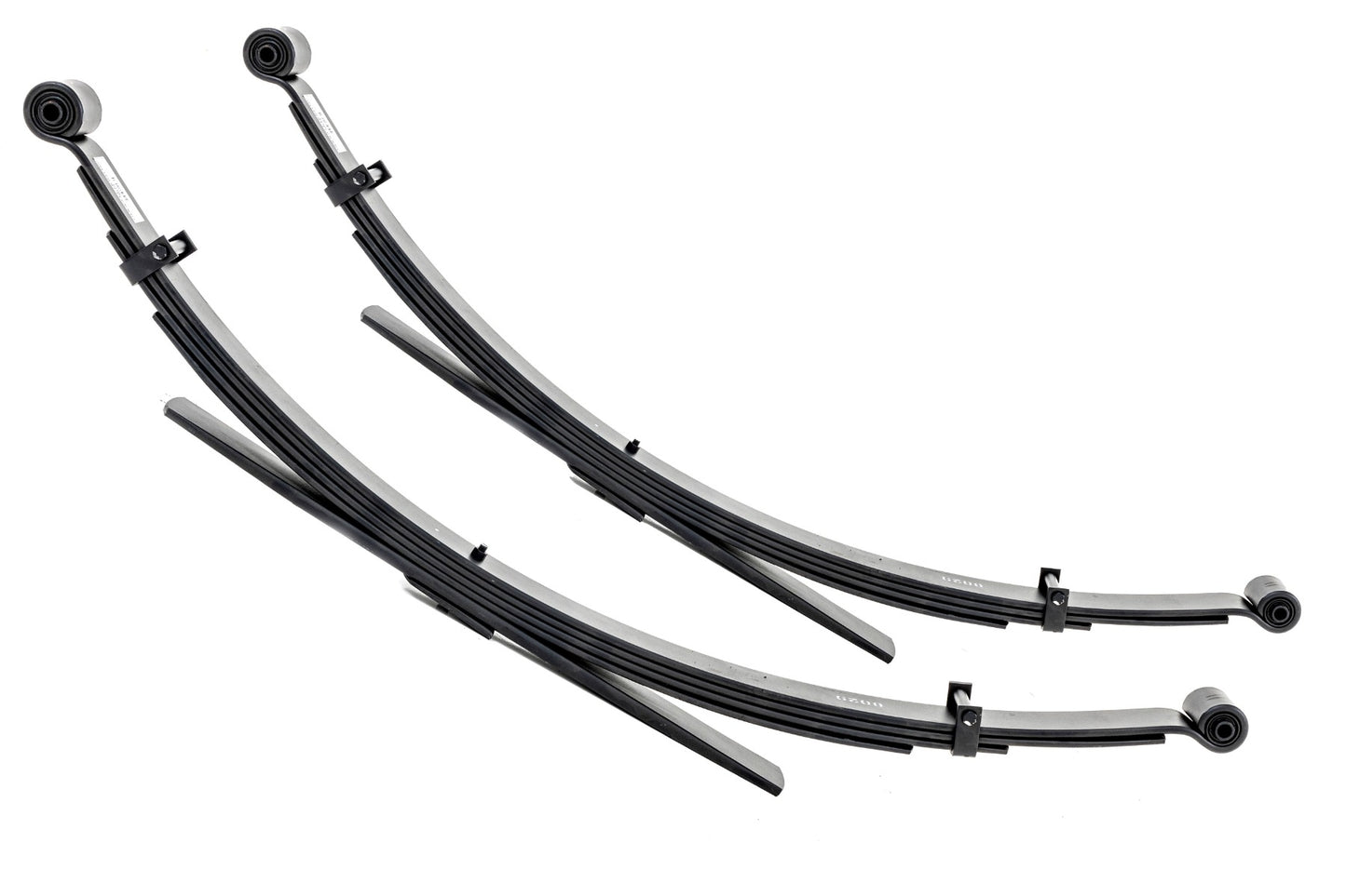 Rear Leaf Spings | 4" Lift | Pair | Ford Bronco/F-150 4WD | 1980-1996 | Rough Country | 8029Kit