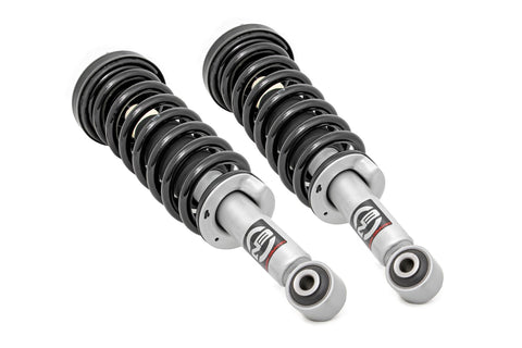 Loaded Strut Pair | Stock | Ford F-150 4WD | 2009-2013 | Rough Country | 501073
