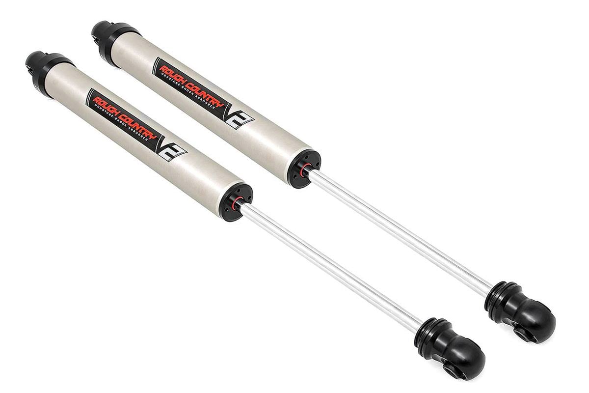 V2 Rear Shocks | 0-4" | Chevrolet Silverado/GMC Sierra 1500 | 2007-2023 | Rough Country | 760738_A