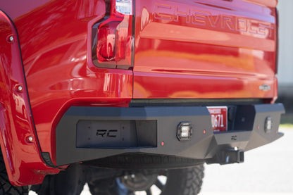 Rear LED Bumper | Chevy Silverado 1500 2WD/4WD | 2019-2022 | Rough Country | 10758