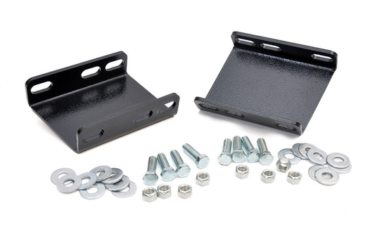 Front Sway Bar Drop Brackets for 4-6-inch Lifts | Rough Country | 1018