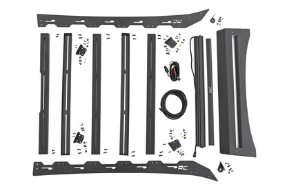 Roof Rack | Front LED Lights | Toyota Tacoma 2WD/4WD | 2005-2022 | Rough Country | 73107