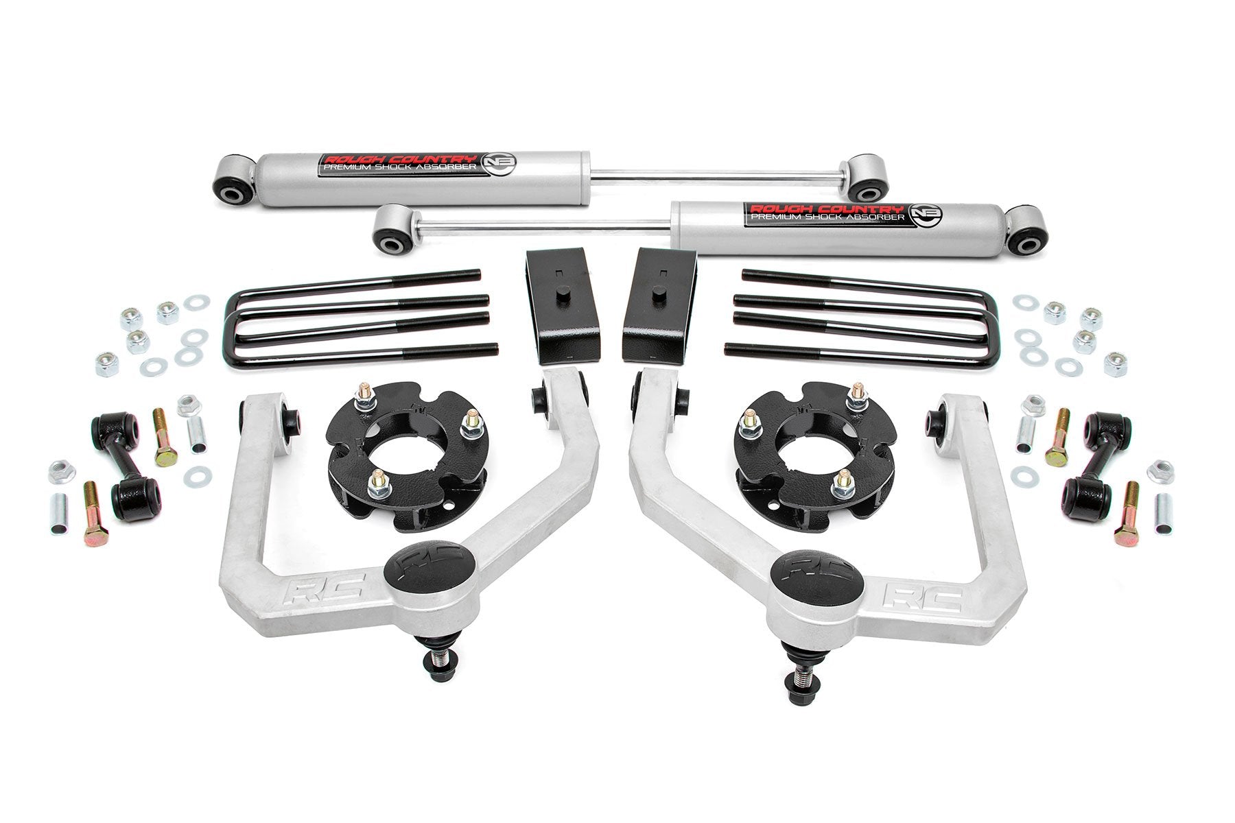 3 Inch Lift Kit | N3 Shocks | Nissan Titan 2WD/4WD | 2004-2021