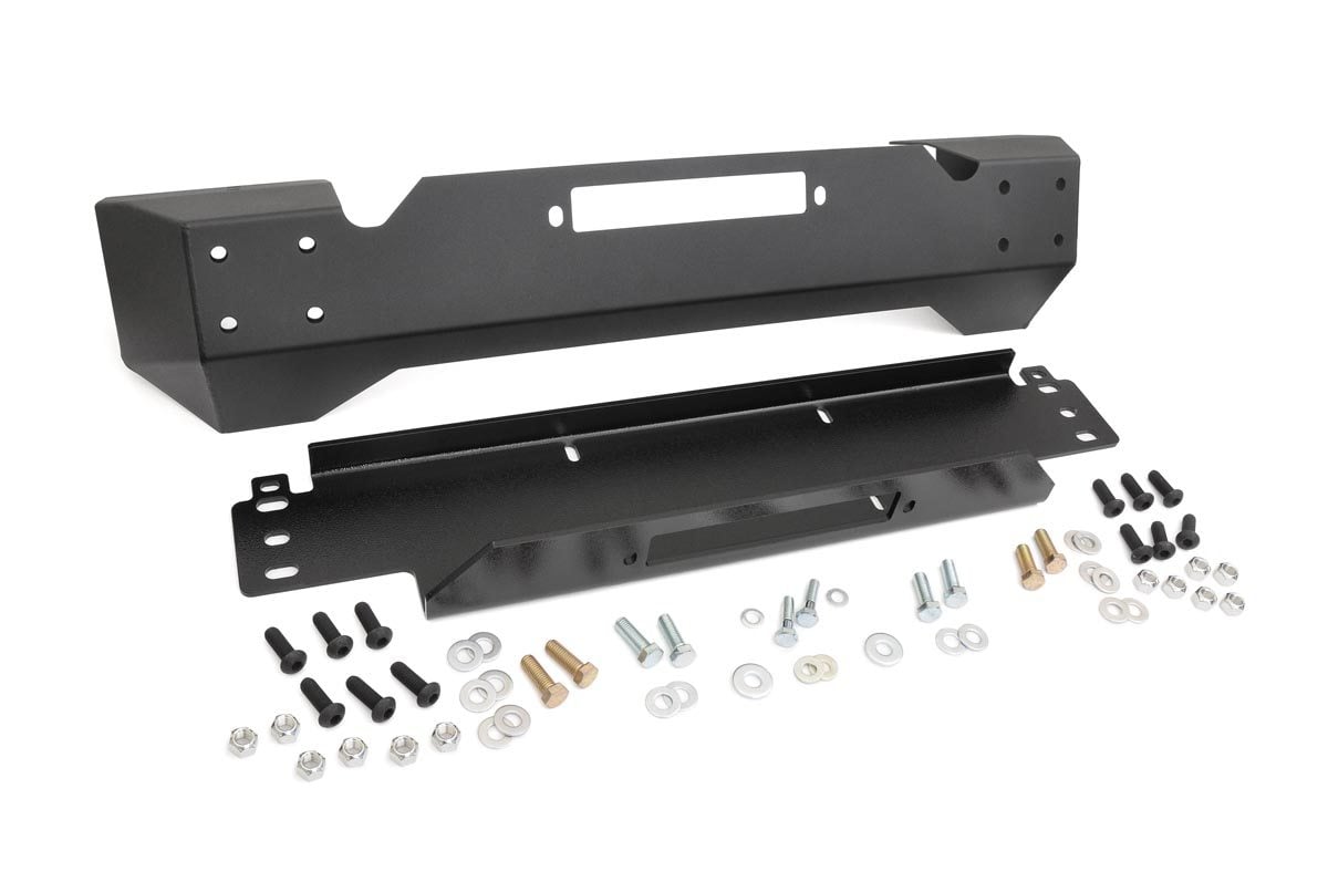 Front Stubby Winch Bumper | Rough Country | 1012