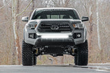 LED Light | Lower Grille Mnt | 30" Black Single Row | White DRL | Toyota Tacoma | 2016-2022 | Rough Country | 70619BLDRL