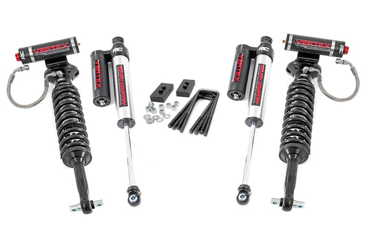 2 Inch Lift Kit | Vertex | Ford F-150 2WD/4WD | 2021-2022 | Rough Country | 58650