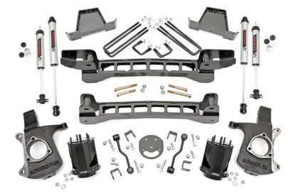 6 Inch Lift Kit | V2 Shocks | Chevrolet Silverado/GMC Sierra 1500 | 1999-2006 | Rough Country | 23470
