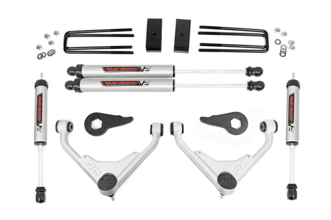 3 Inch Lift Kit | FK/FF Code | V2 | Chevrolet Silverado/GMC Sierra 2500HD | 1999-2004 | Rough Country | 859870