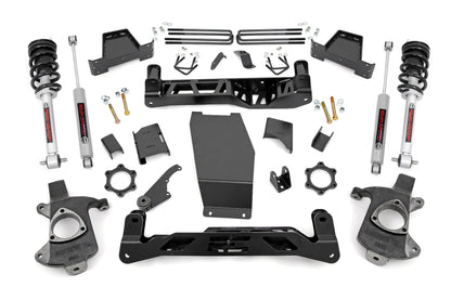 6 Inch Lift Kit | Alum/Stamp Steel | N3 Struts | Chevrolet Silverado/GMC Sierra 1500 | 2014-2018 | Rough Country | 22732