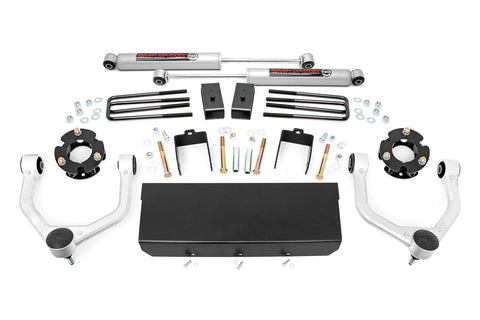 3 Inch Lift Kit | N3 Shocks | Nissan Titan XD 2WD/4WD | 2016-2021 | Rough Country | 83630