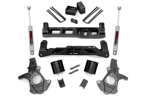 5 Inch Lift Kit | Cast Steel | Chevrolet Silverado/GMC Sierra 1500 | 2014-2017