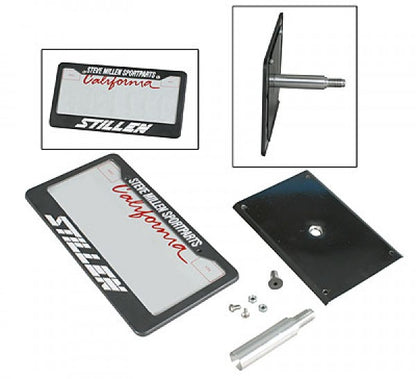 2004-2005 Infiniti G35 [Coupe], 2006-2008 Nissan 350Z [Z33], 2007-2009 Nissan Sentra Front Drill License Plate Relocator - 105460