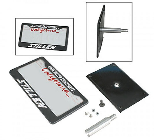 2004-2005 Infiniti G35 [Coupe], 2006-2008 Nissan 350Z [Z33], 2007-2009 Nissan Sentra Front Drill License Plate Relocator - 105460