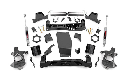 6 Inch Lift Kit | Alum/Stamp Steel | Chevrolet Silverado/GMC Sierra 1500 | 2014-2018