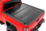 Hard Low Profile Bed Cover | 5'9" Bed | Rail Caps | Chevrolet Silverado/GMC Sierra 1500 | 2014-2018