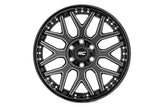 Rough Country 95 Series Wheel | One-Piece | Gloss Black Machined | 20x10 | 8x6.5 | -19mm | 1988-2000