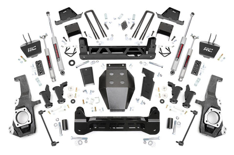 7 Inch Lift Kit | Torsion Drop | Chevrolet Silverado/GMC Sierra 2500HD/3500HD | 2020-2022