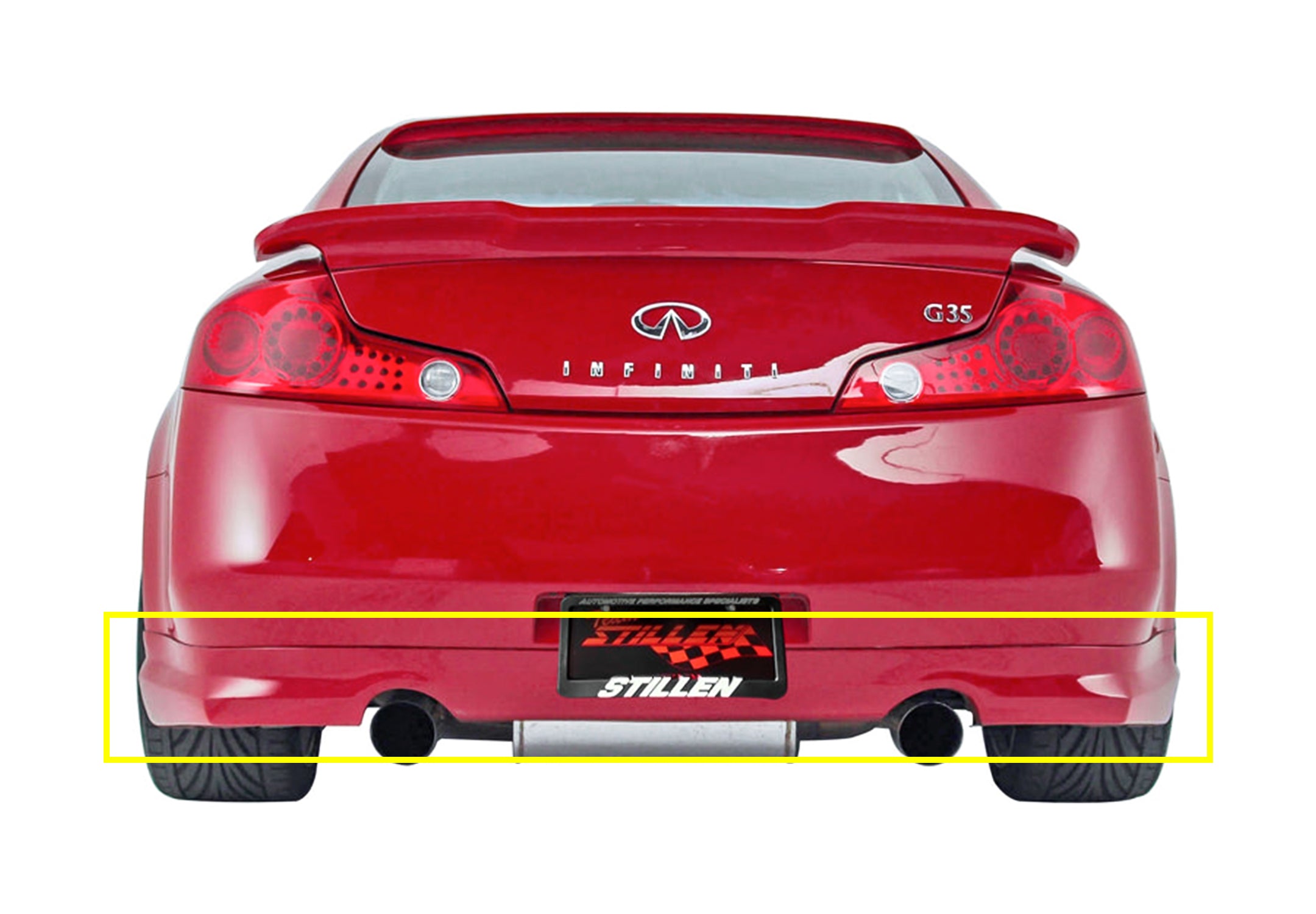 2003-2007 Infiniti G35 Coupe STILLEN Rear Valance