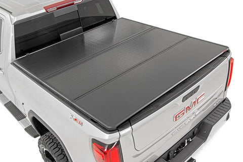 Hard Folding Bed Cover | 5.8 Ft Bed | Chevrolet Silverado/GMC Sierra 1500 | 2019-2022