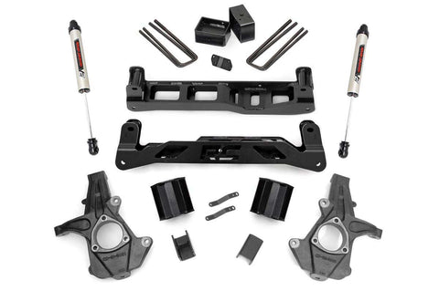 5 Inch Lift Kit | Cast Steel | V2 | Chevrolet Silverado/GMC Sierra 1500 | 2014-2017