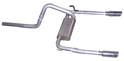 Cat-Back Dual Exhaust System, Aluminized