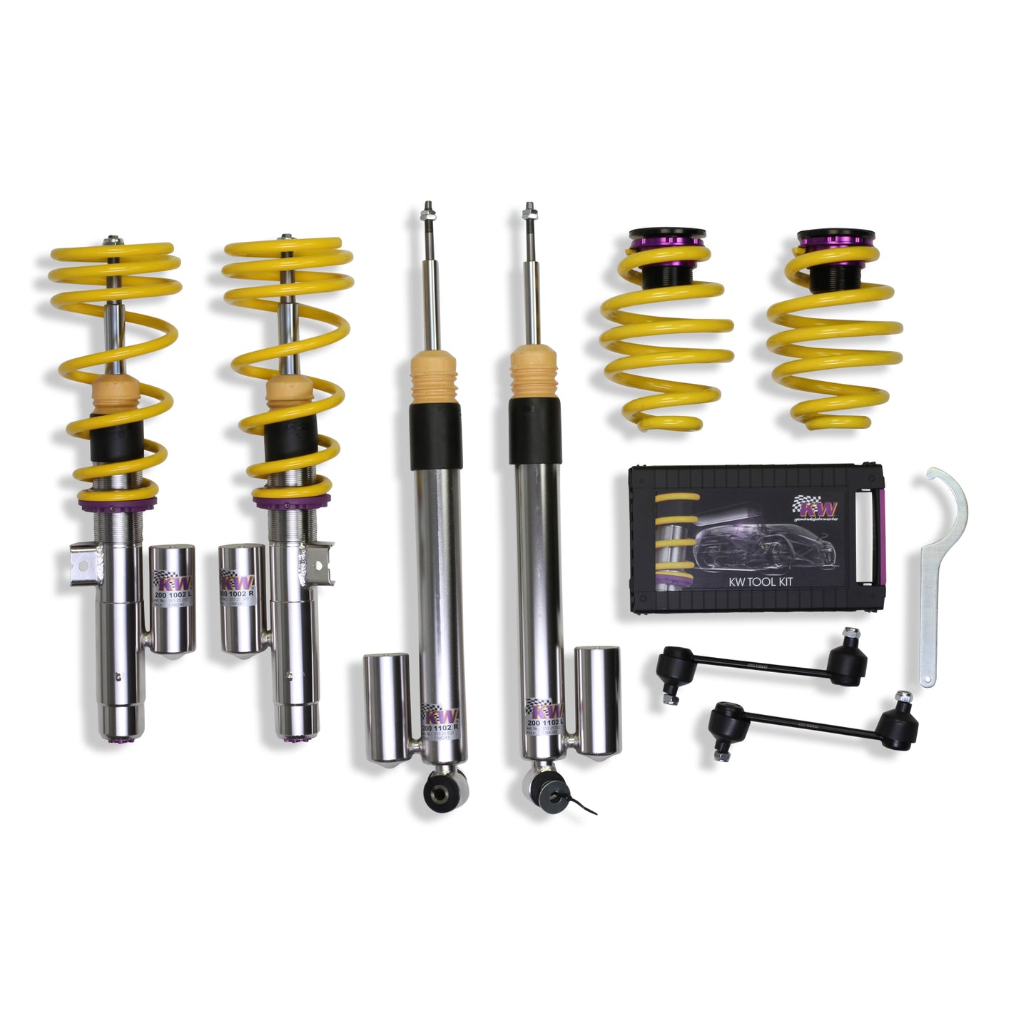 KW Suspensions 35220023 KW V3 Coilover Kit BMW M3 E46 (M346)
