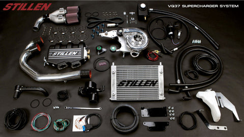 2012-2020 Nissan 370Z [Z34] (Base and Touring) Supercharger - Tuner Kit [Polished] 407780