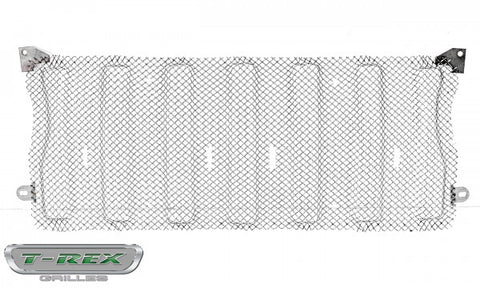 2018-2019 Jeep Wrangler Mesh Grille Insert -  Stainless Steel (Polished) - 44493
