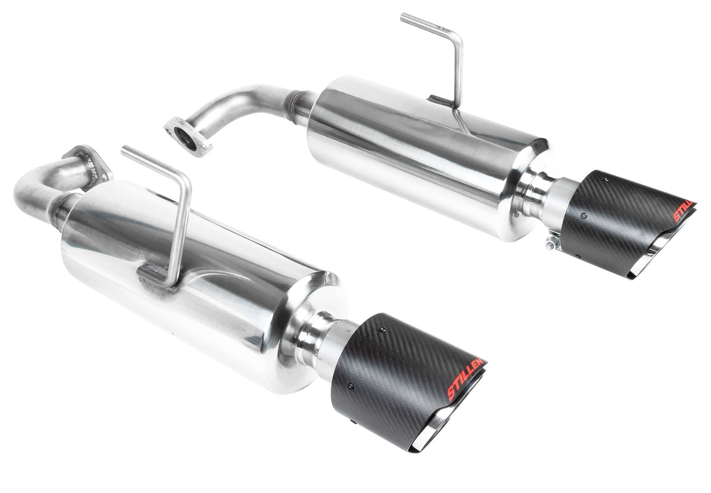 2019-2022 Nissan Altima 2.5L AWD Axle Back Exhaust [Carbon Fiber Tips] - 508324