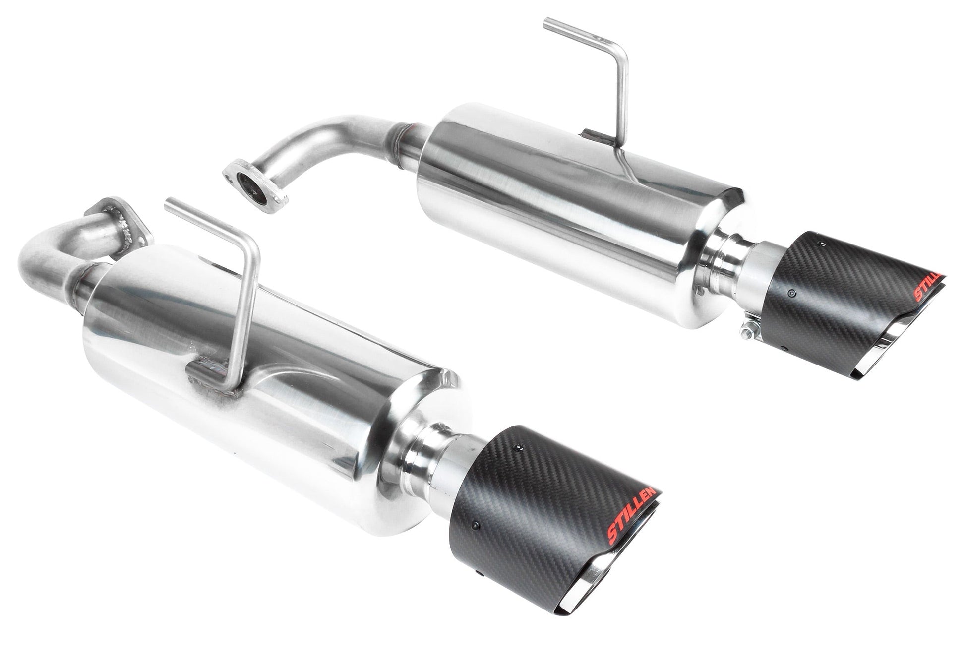 2019-2022 Nissan Altima 2.5L AWD Axle Back Exhaust [Carbon Fiber Tips] - 508324