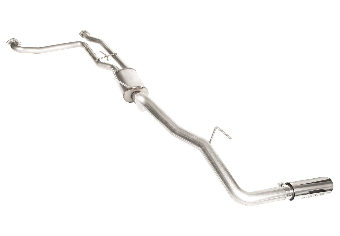 2022-2026 Nissan Frontier - STILLEN Cat-Back Exhaust Polished w/ Stainless Steel Tip - 509460