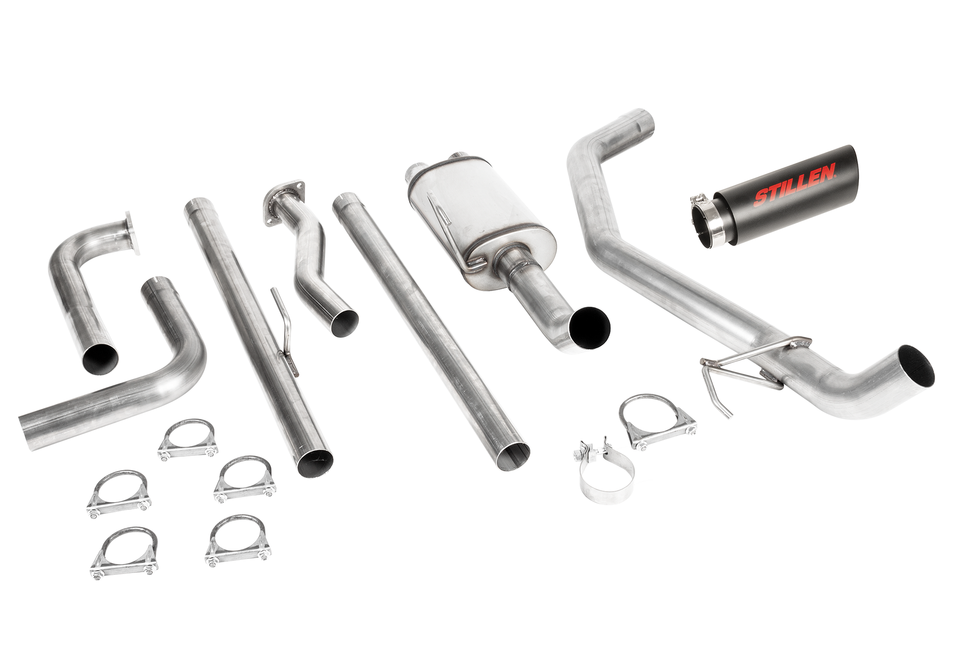 2016-2021 Nissan Titan Cat-Back Exhaust - [5.6L] (NON-XD) 2WD/4WD - Black Tip - 509561