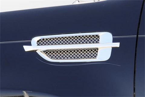 T-Rex Upper Class Polished Stainless Mesh Grille For Side Vent Housings 54199