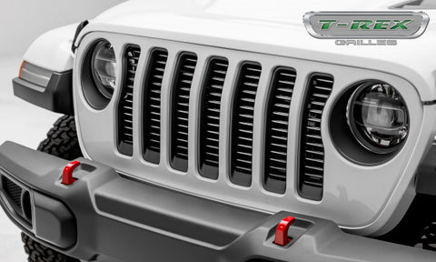 2018-2019 Jeep Wrangler Billet Grille Insert- Aluminum (Grey) - 6204946