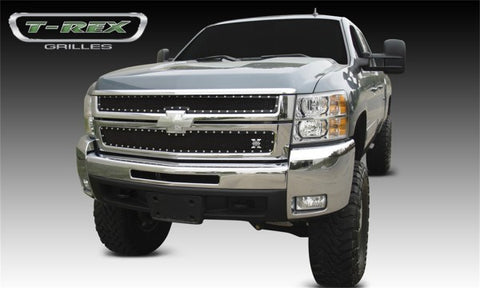 T-Rex X-Metal Studded Main Grille - All Black 6711121