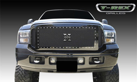 T-Rex X-Metal Studded Main Grille - All Black 6715611