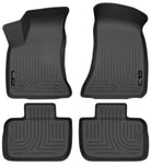 HUSKY BLACK FRONT & 2ND SEAT FLOOR LINERS 2011-2013 300, 2011-2013 CHARGER