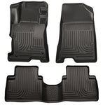 HUSKY BLACK FRONT & 2ND SEAT FLOOR LINERS 2011-2013 KIA SORENTO