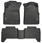 HUSKY FRONT & 2ND SEAT FLOOR LINERS 2005-2013 TOYOTA TACOMA