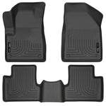 Husky Liners Front & 2nd Seat Floor Liners - Black 99031 HUS99031