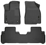 Husky Liners Front & 2nd Seat Floor Liners - Black 99601 HUS99601