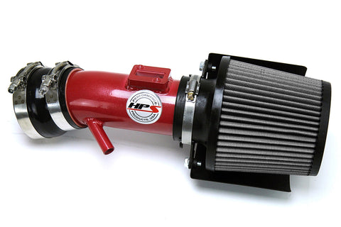 All-New HPS Performance 827 Series Air Intake Kit (Red) with Heat Shield fits 2007-2012 Nissan Altima V6 3.5L. Increase horsepower, torque and improve throttle response. Bolt-on easy installation, no modification. NOT CARB Compliant.