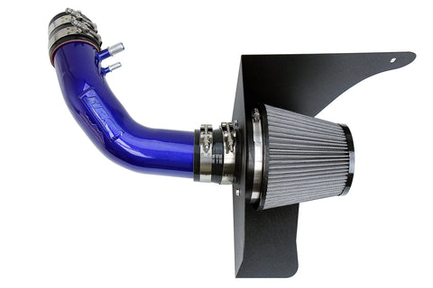 HPS Blue cool ram air intake kit fits 2015-2017 Ford Mustang 3.7L V6. Dyno proven performance gains - increase horsepower +19.7 Whp , torque +16.9 Ft/lbs and improve throttle response. Bolt-on easy installation, no modification. NOT CARB Compliant.