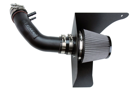 HPS Black cool ram air intake kit fits 2015-2017 Ford Mustang 3.7L V6. Dyno proven performance gains - increase horsepower +19.7 Whp , torque +16.9 Ft/lbs and improve throttle response. Bolt-on easy installation, no modification. NOT CARB Compliant.