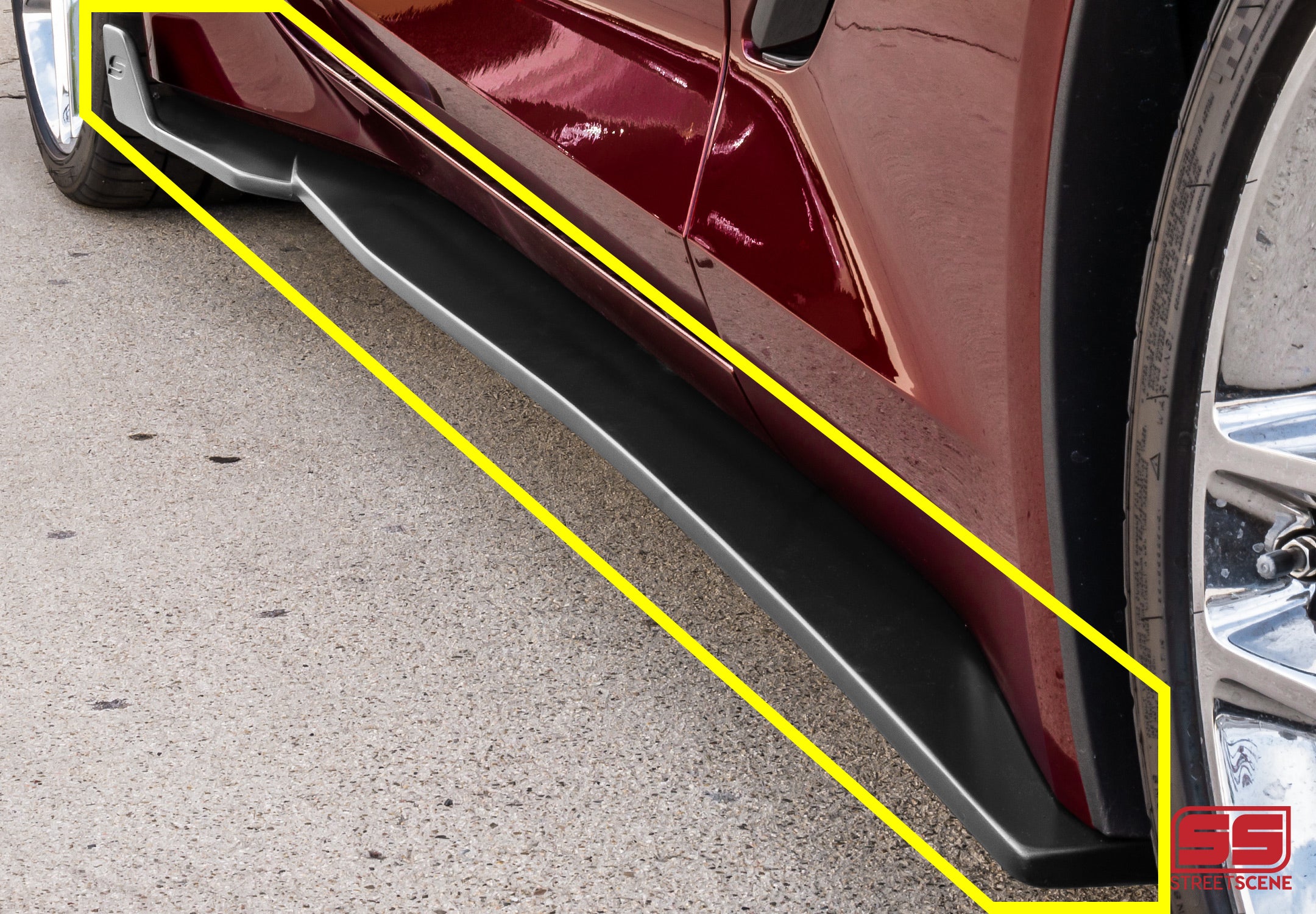 Street Scene 2014-2019 Corvette C7 Front Splitter #950-70621 – STILLEN
