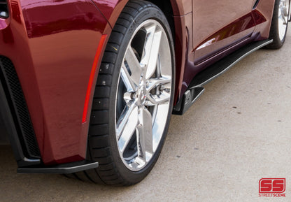  2014-2019 Corvette C7 Side Skirts w/ Rear Corners